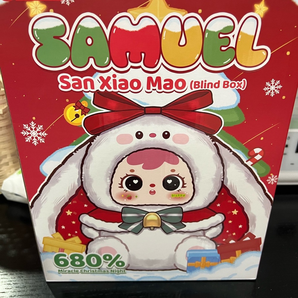 Samuel 680% San Xiao Mao Blind Box - Red and White